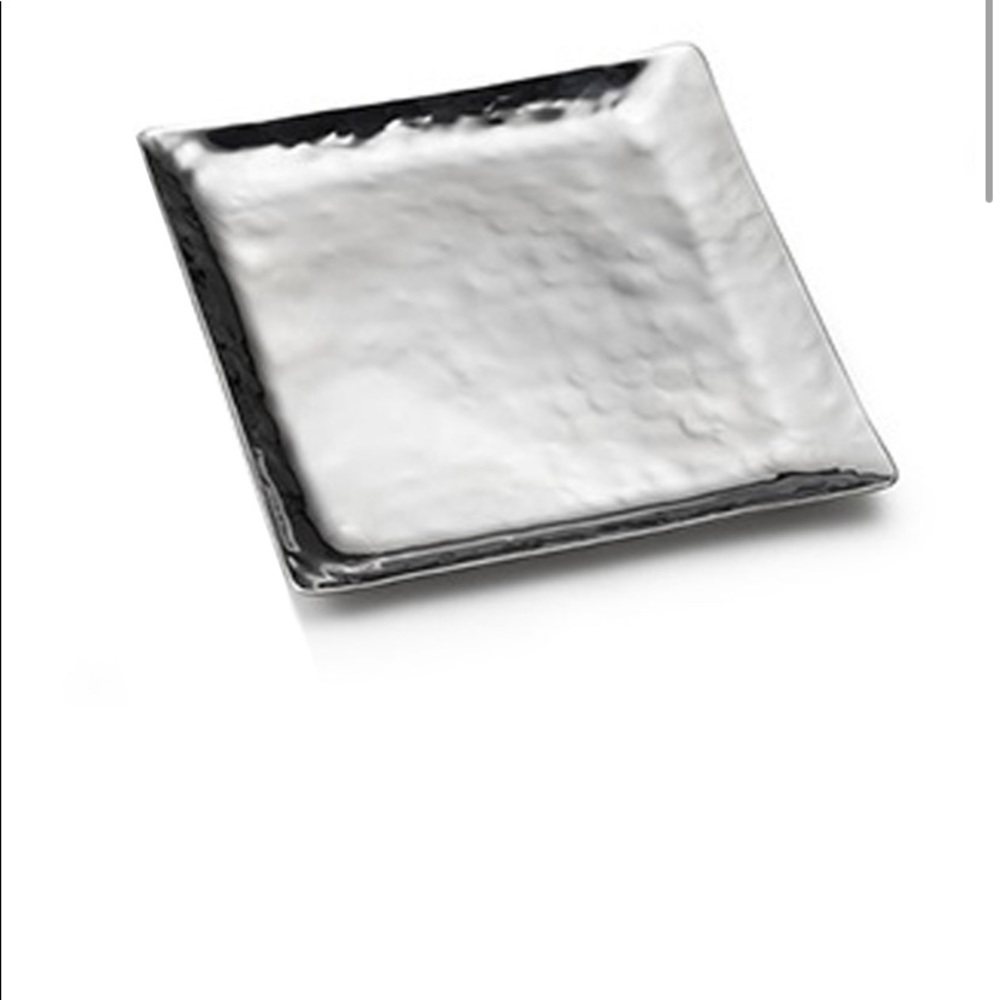 Mary Jurek Design15” square hammered stainless